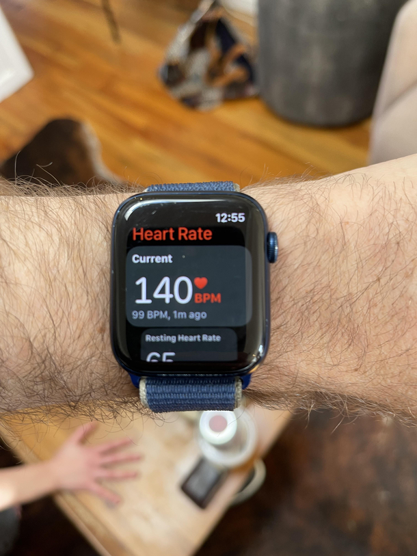 My heart rate during Argentinas th penalty kick