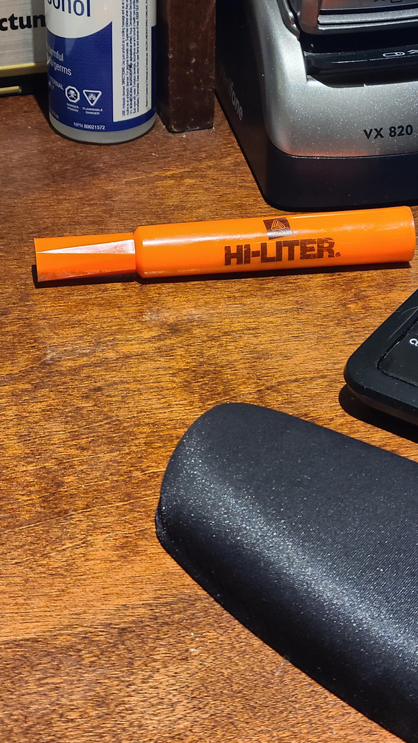 My highlighter got me concerned for a second until I did a double take