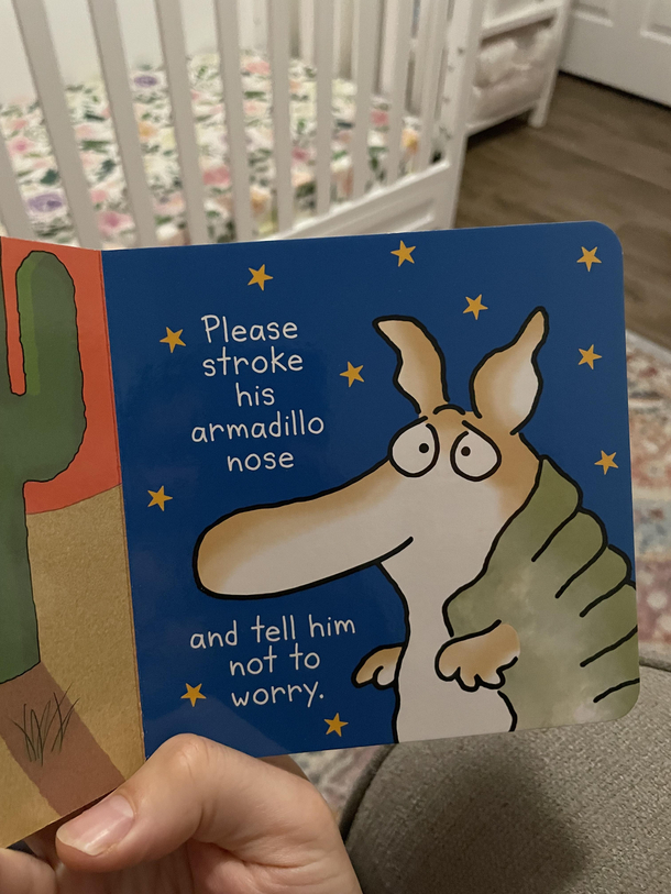 My husband and I cant get over the ending of this book we bought for our baby