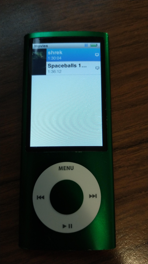 My ipod only has the essentials