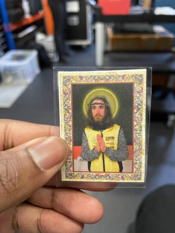 My Italian colleague brings me this after the Christmas break