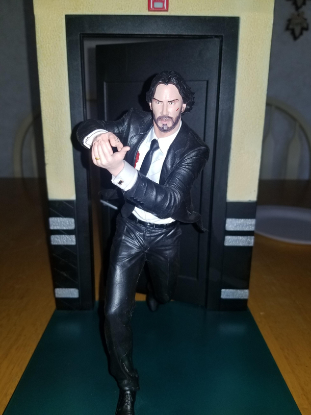 My John wick figure has fallen down a few times and I just noticed hes missing something important