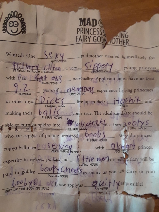 My kid forgot to empty their pocket before wash day Found this treat folded up in the basket Someone is gonna be in trouble