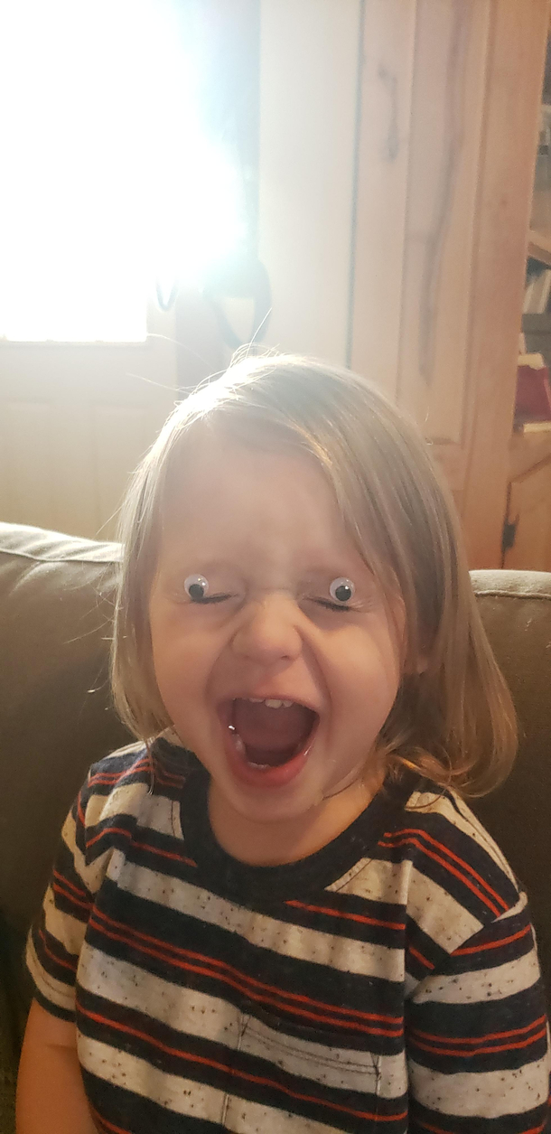My kid thought this was hilarious