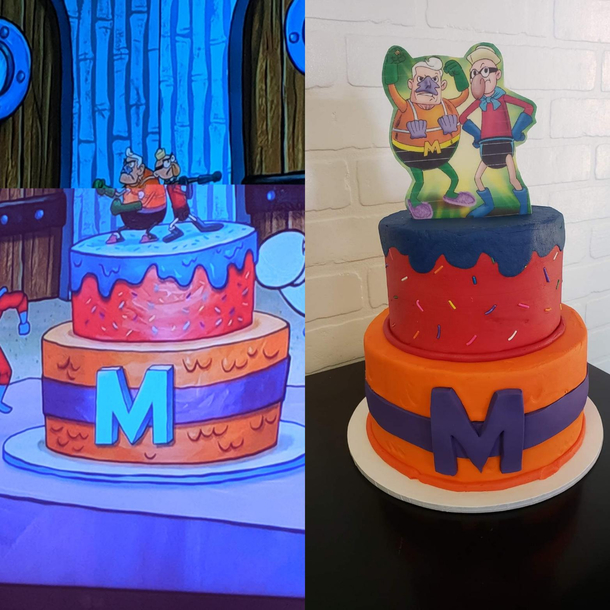 My kids birthday cake
