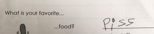 My kids favorite food
