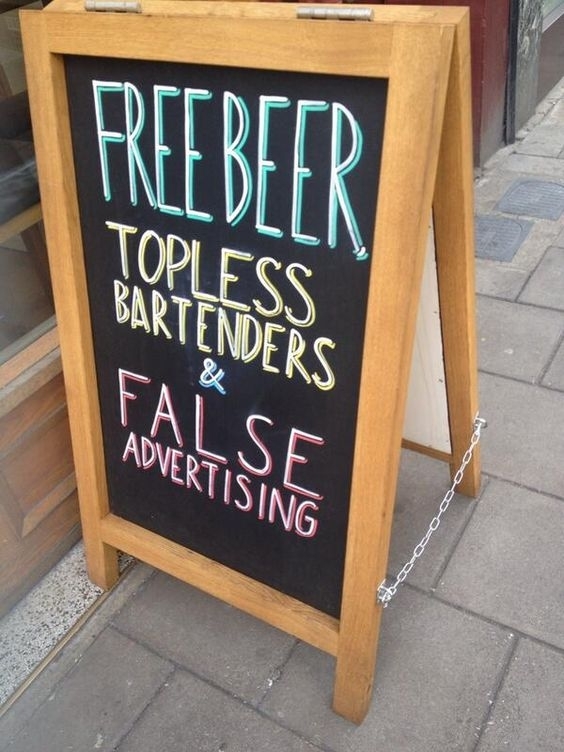 My kind of bar