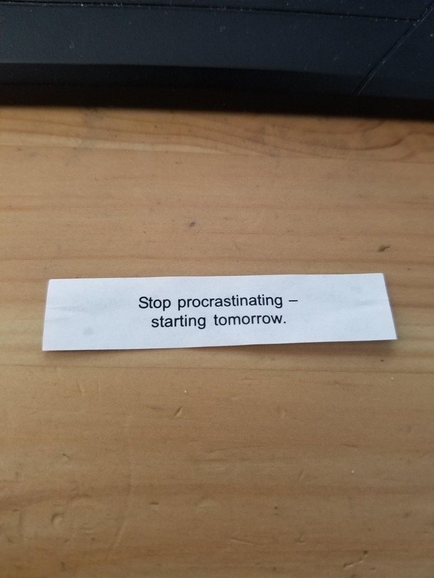 My kind of Fortune Cookie