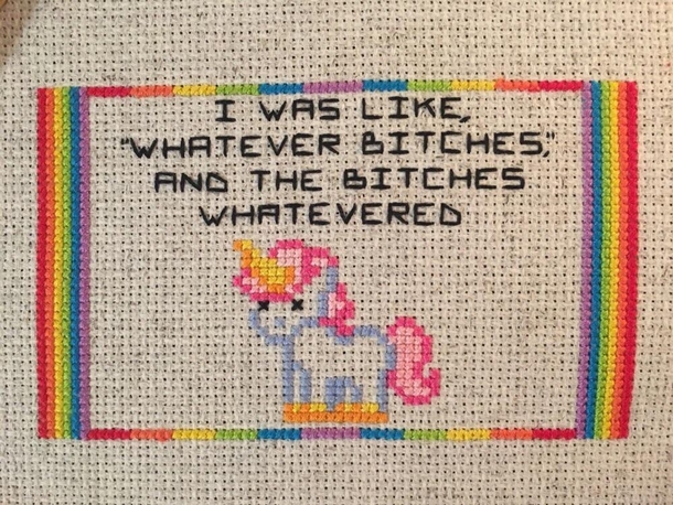 My last cross stitch project