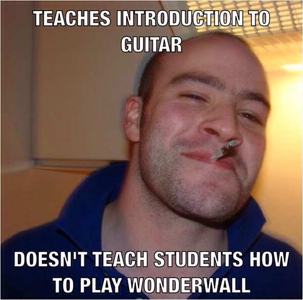My little brothers high school band teacher everyone