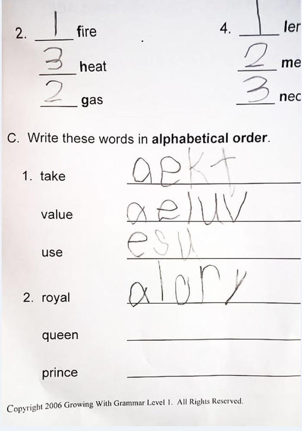 My little sister is one of those kids
