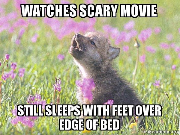 My little sister is so brave