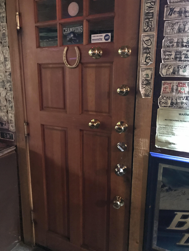 My local bar has a drunk test for people leaving