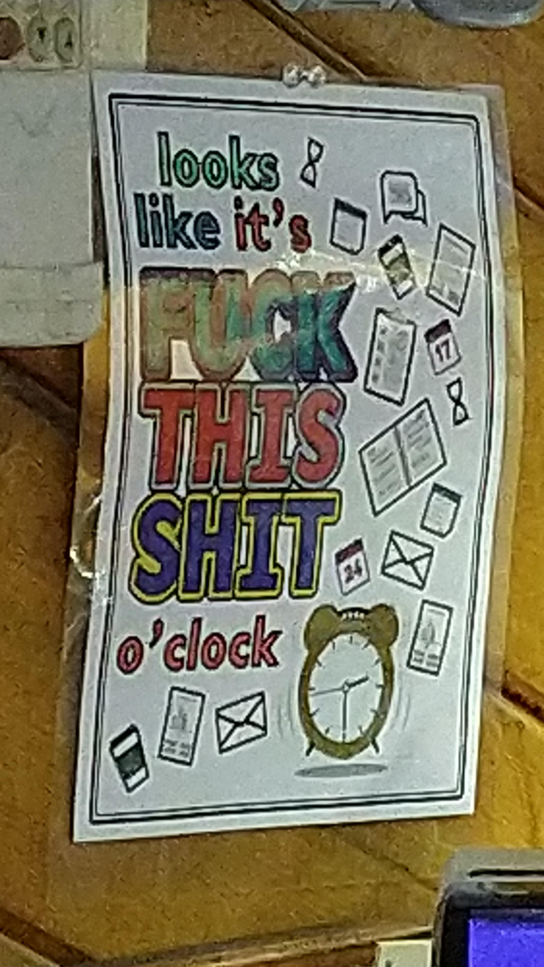 My local dive feeling my vibe