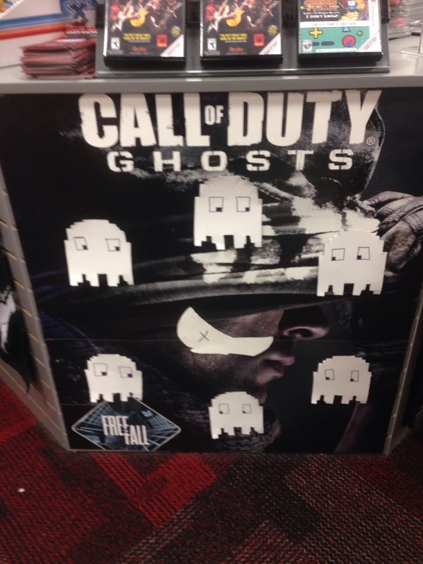 My local GameStop has a sense of humor