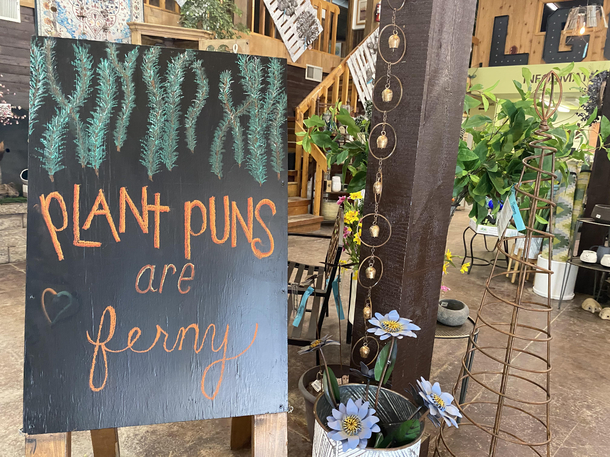 My local garden centers sign made me laugh so hard I wet my plants