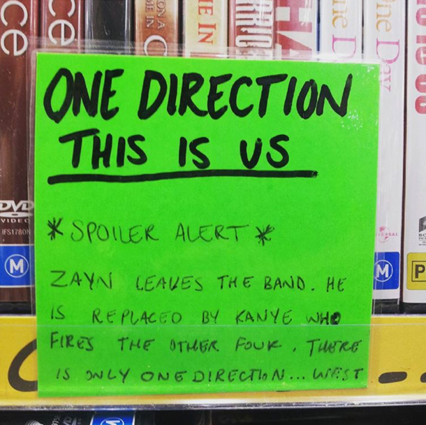 My local JB Hi-Fi had this review sitting up on their shelves