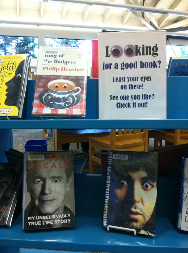 My local library has a keen sense of humor