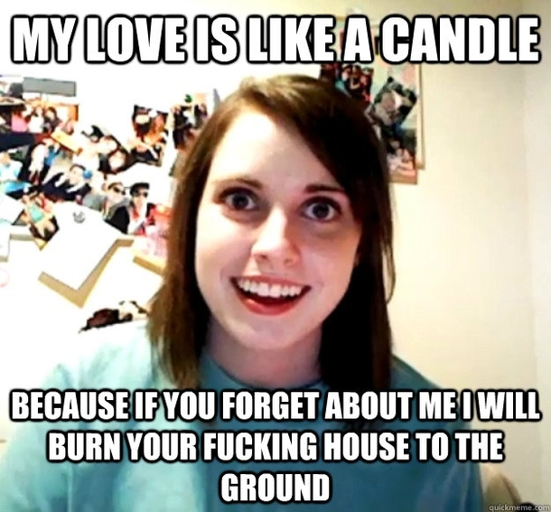 My love is like a candle