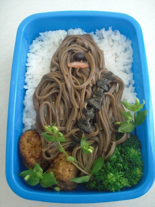 My lunch is very chewy