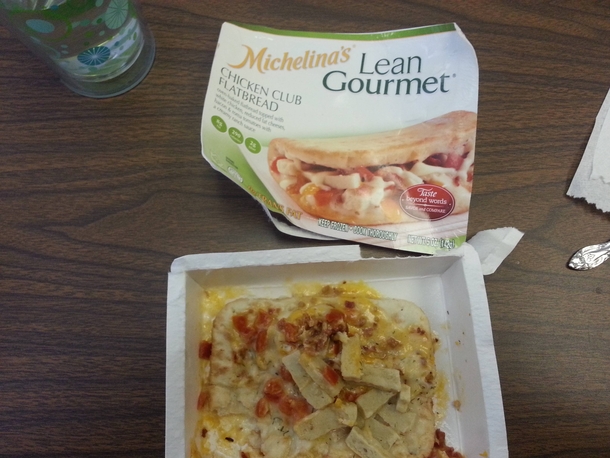 My lunch looked so delicious on the box