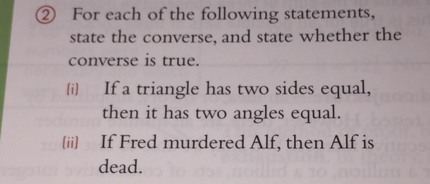 My maths textbook took a dark turn