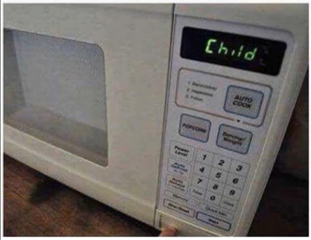 My microwave keeps asking for sacrifices - Meme Guy