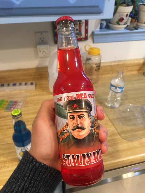 my mom bought some weird stuff today