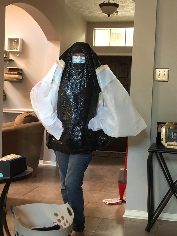 My mom couldnt go another week without a hug from her kids This is the solution she has presented us with