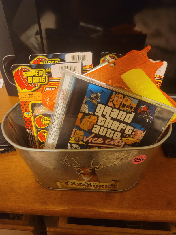 My Mom found her old stash of things we were too young for
