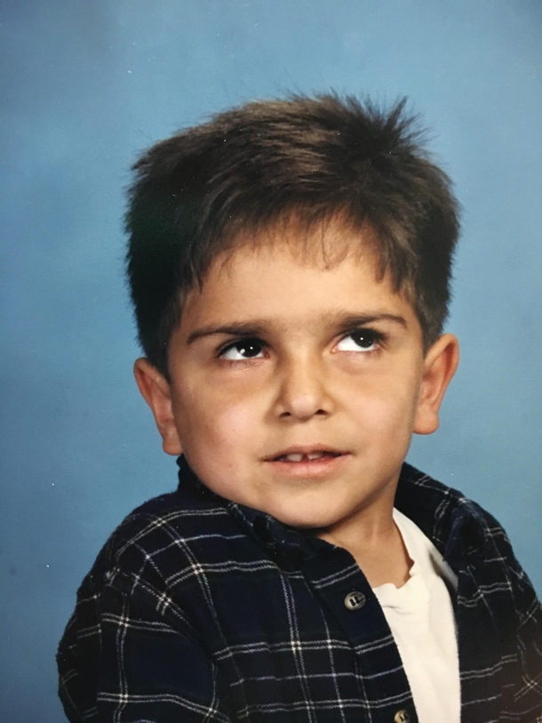My mom found my old elementary school photo the other day