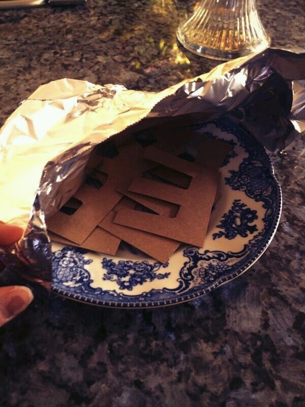 My mom said she made brownies