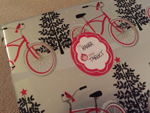 My mom spaced out while wrapping gifts this year Guess I know where she got this one