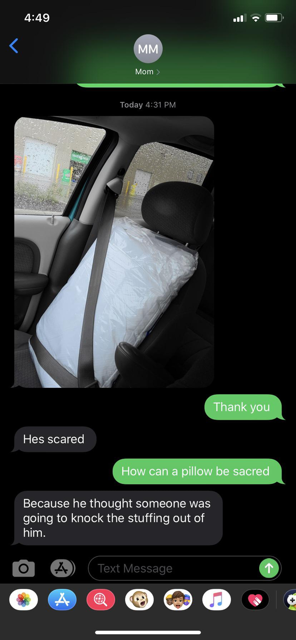 My mom tells me dad jokes