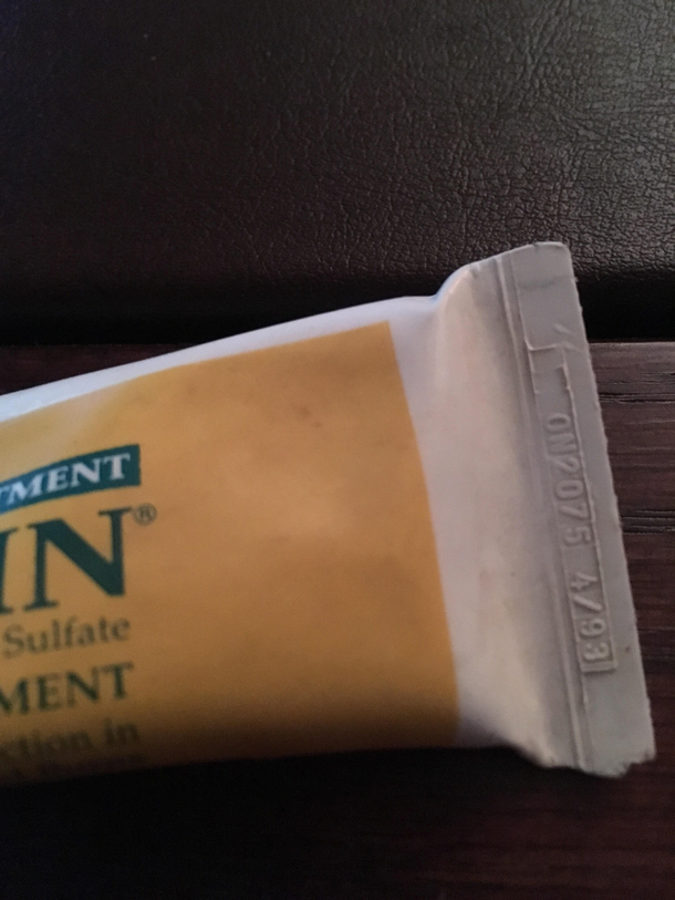 My moms been using Neosporin that expired  years ago