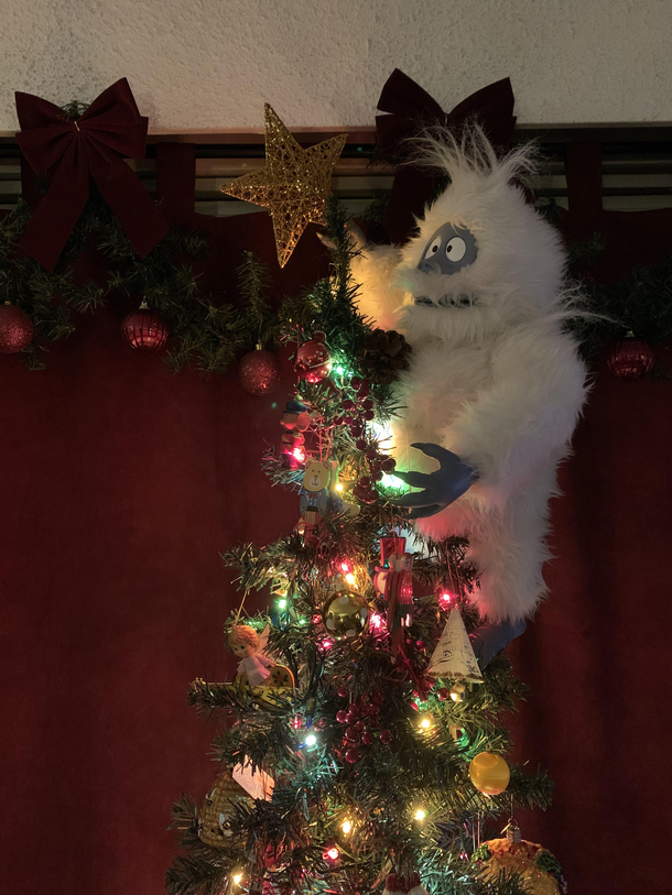 My Moms tree topper
