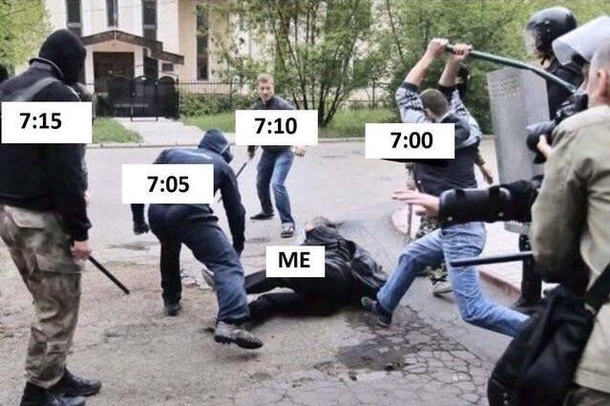 My Monday Morning Alarms