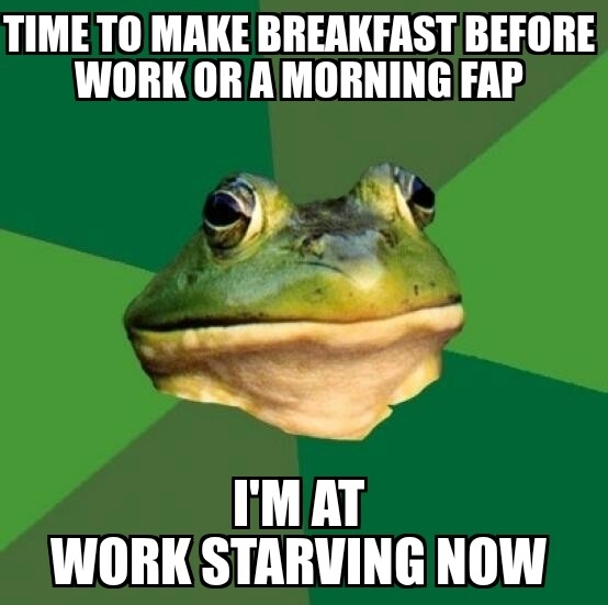 My morning so far