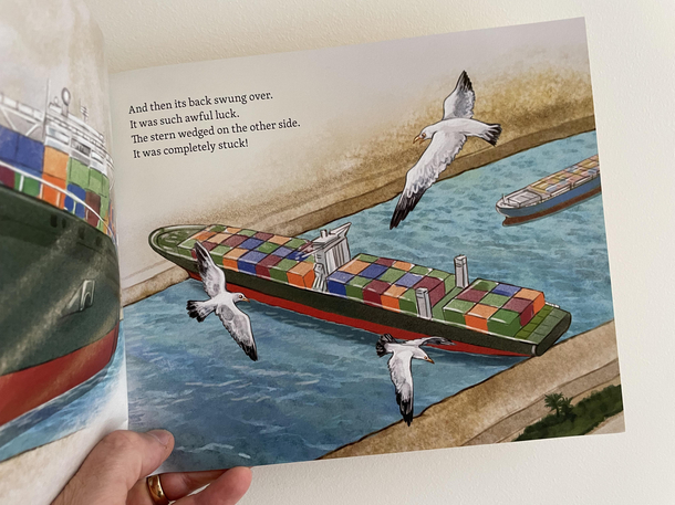 My mother just bought my kids this book