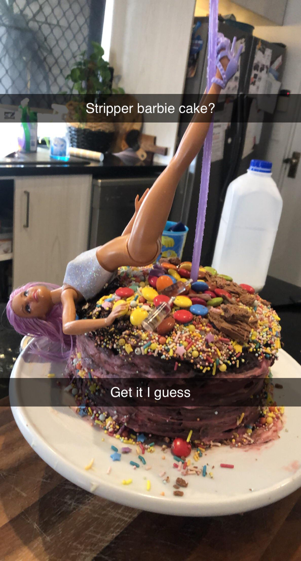 My mothers birthday cake