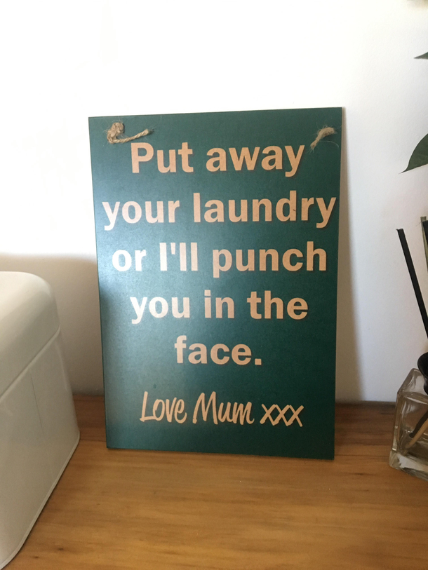 My mum just bought this
