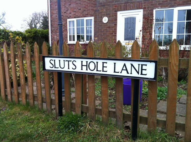 My mum recently moved Her new address is interesting