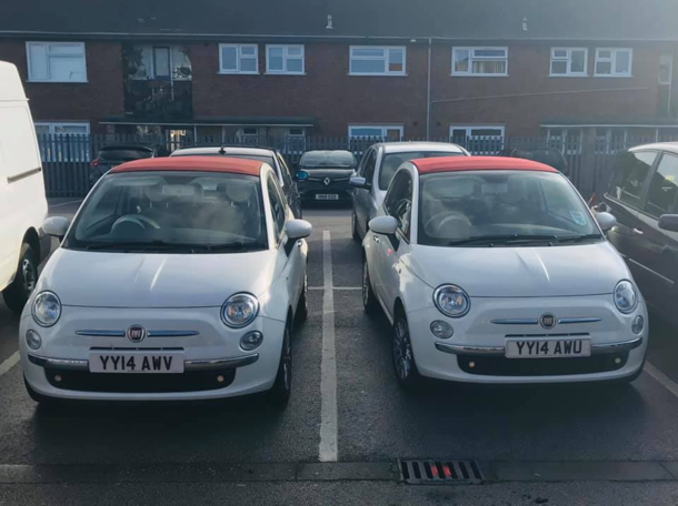My mums friend couldnt work out which car was hers this morning