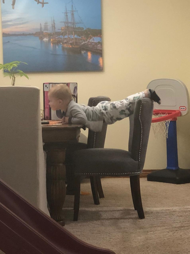 My nephew is trying to bring back planking Id call it a success
