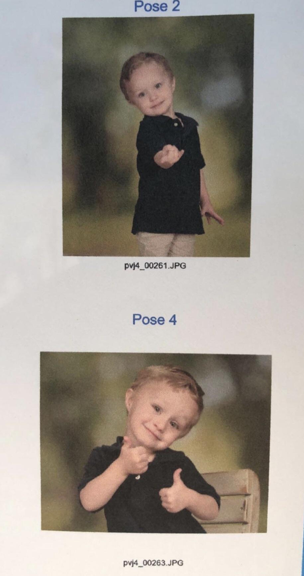 My nephews school pictures