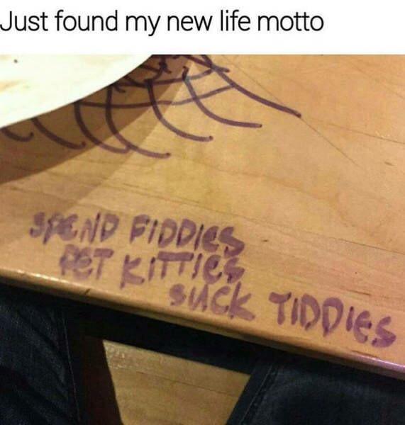 My new life motto