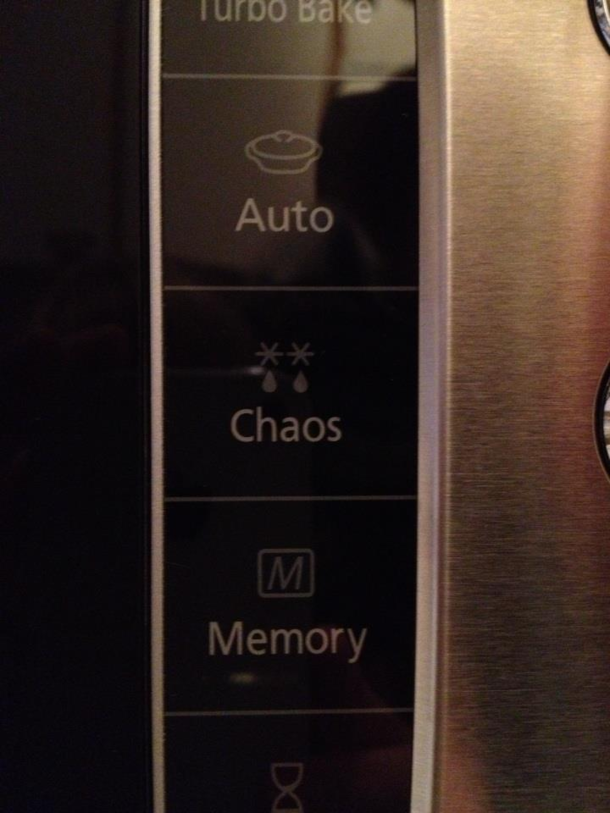 My new microwave came with this button and Im afraid to press it