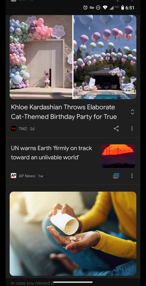 my news feed