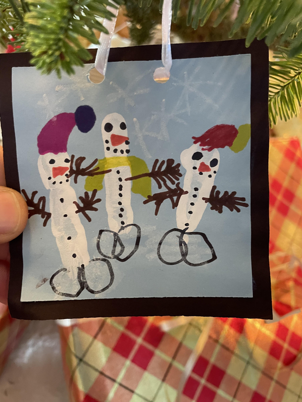 My niece made this ornament