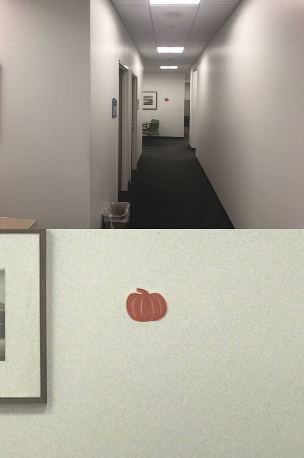 My office went all out on the Halloween decorations this year